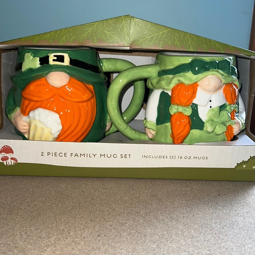 St Patrick’s day Adorable mug set